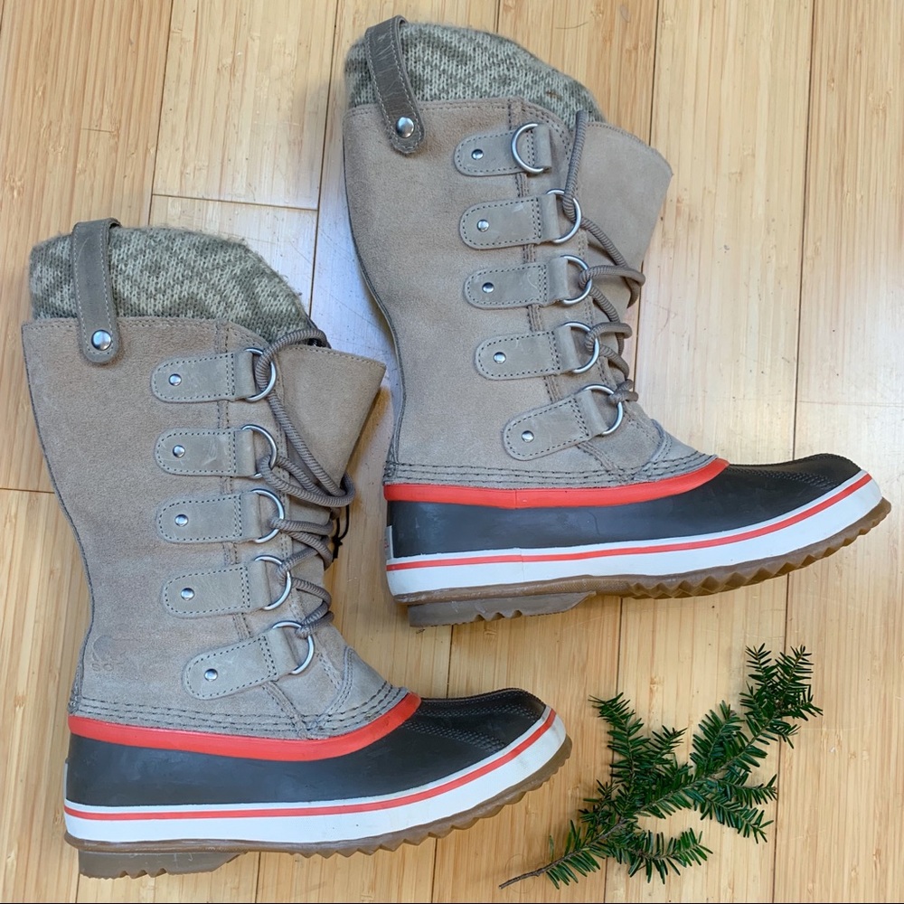 SOREL Joan of Arctic winter boot in fossil, 5.